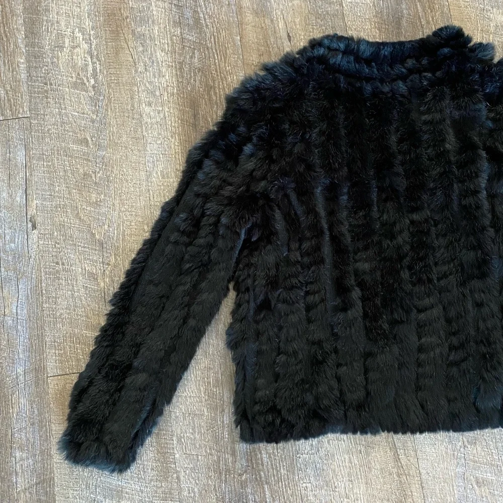 Heartloom Black Faux Fur Jacket - Picture 12 of 14